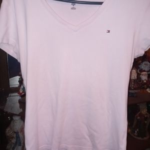 TOMMY HILFIGER WOMENS SHIRT SIZE L